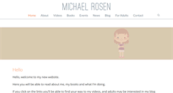 Desktop Screenshot of michaelrosen.co.uk